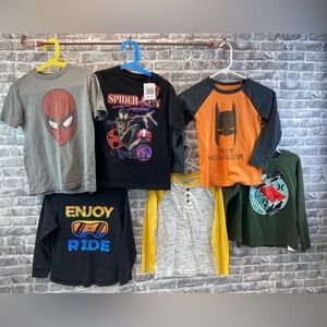 Boy’s lot of 5/6 Graphic T-Shirts